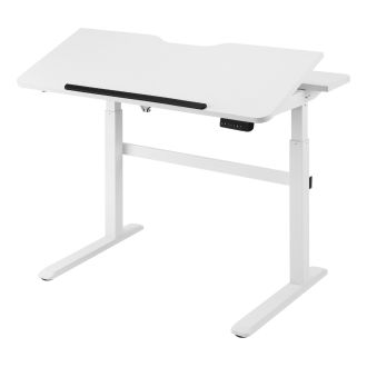 OFFICE Electric sit/stand desk tiltable desktop LEDcontrol