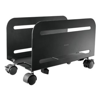 Office Universal mobile CPU stand, black