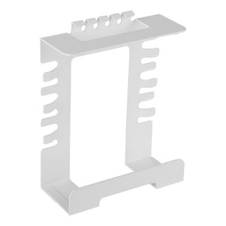 OFFICE Table-mounted power strip organizer, white