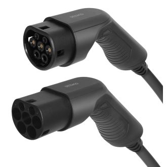 E-Charge, cable type 2 - type 2, 3 phase, 16A, 3M