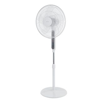 Floor fan with remote control, 40 cm, low noise level, oscil