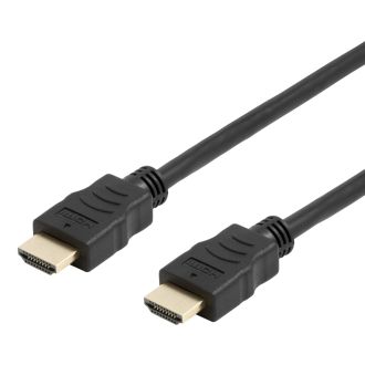 Flexible HDMI cable, 4K UltraHD at 60Hz, 3m, black