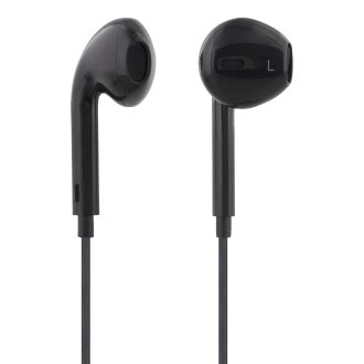 E100 Semi-in-ear headset, answer button, 3.5mm, mic, black