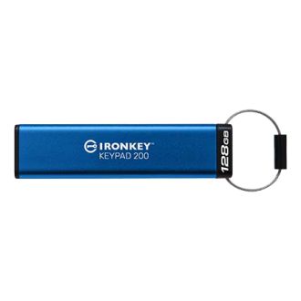 128GB IronKey Keypad 200, FIPS 140-3 Lvl 3 (Pending) AES-256