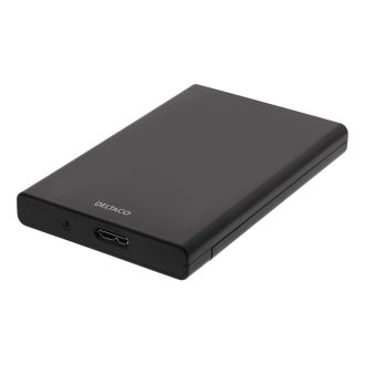 Ulkoinen SATA-kiintolevykotelo, 2,5", USB 3.1 Gen 1, musta