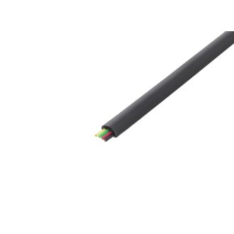 Modular cable, 4P, reel, 100m, black