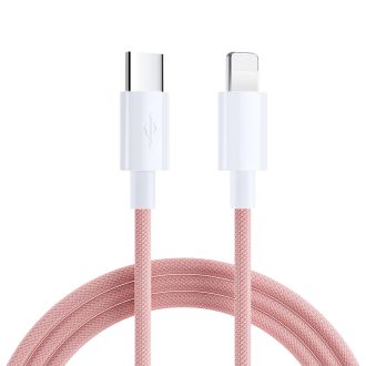 Boost USB-C to Lightning Cable 20W 1m, pink