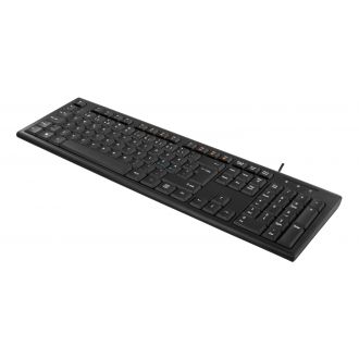 Keyboard, 105 keys, Nordic layout, USB, 13 media keys