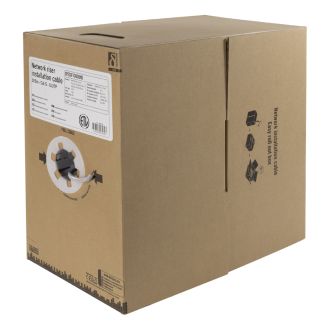 U/UTP Cat6 install riser cable 305m box 250MHz Delta, grey