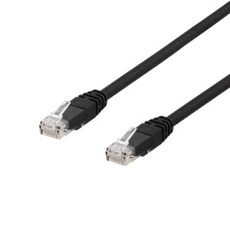 U/UTP Cat6 patch cable 0.5m UV resistant 250MHz Delta certif