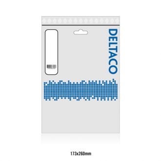 U/UTP Cat6 patch cable, flat, 3m, 250MHz, white