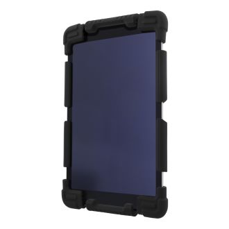 Case in silicone for 7-8" tablets, stand, black