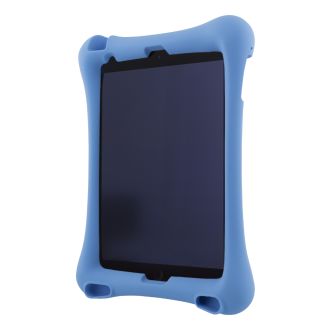 Silicone case, for 10.2"-10.5" iPads, stands, blue