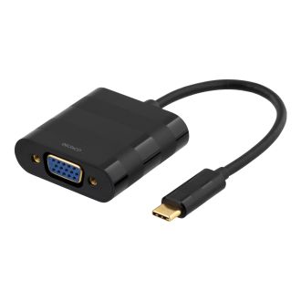 USB 3.1 to VGA adapter Type C ma  VGA fe 1080p bag black