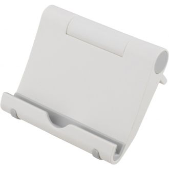 Foldable pad stand, white plastic
