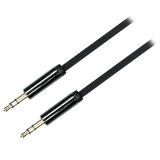 Audio Cable, 3.5mm male to 3.5mm male, 0.5m, black