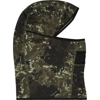 Alaska ThermoDry Balaclava, BlindTech Forest lämmittävä päähuppu One Size / yksi koko