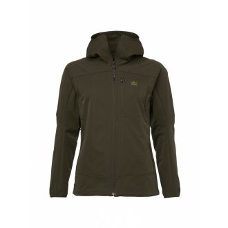 Alaska Chaser Stretch -naisten takki, Solid Brown