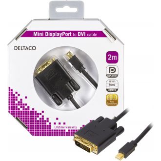 DELTACO DP-DVI202-K