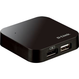 USB 2.0 hub 4 ports, with AC adapter