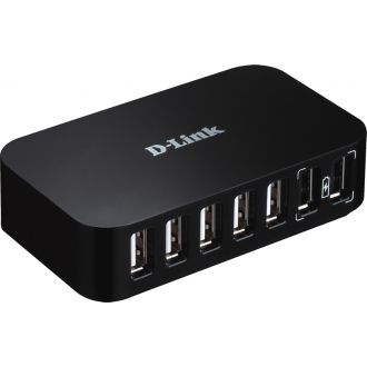 USB 2.0 hub 7 ports, with AC adapter