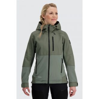 Alaska Trekking Lite Pro -naisten takki, Agave Green