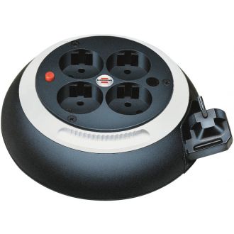 Cable reel 4 earthed contacts 3m fuse increased touch protec