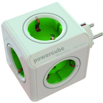 PowerCube Original 5 Sockets, green