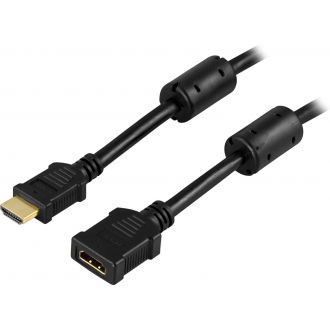 HDMI extension cable, 4K 60hz, HDMI Type A ma, female, 2m, b