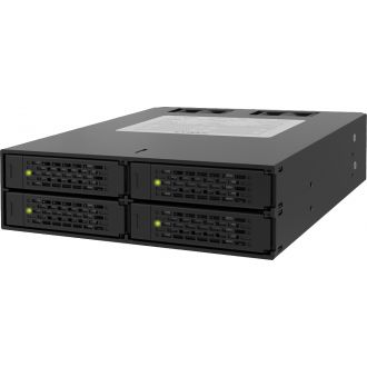 SATA cabinet for 4x2.5" drives, 1x5.25" slots