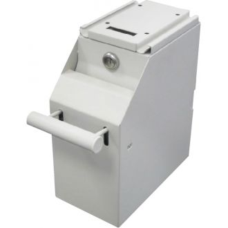 Deposit box for bills, 4 keys, fittings for suspension