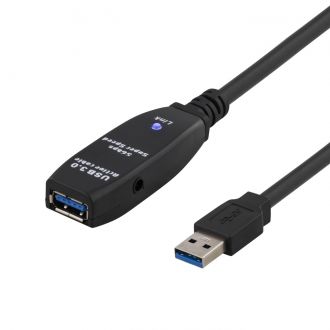 PRIME USB 3 extens cable active TypeA ma>TypeA fe 3m blue