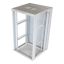 System Z 19” wall mounted cabinet 22U 600x600 glass white