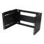 19" wall mount adjustable depth, 6U, 35kg load, steel, kit