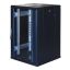 SystemG 19"cabinet 18U 600x600 glass door perated rear 800kg
