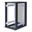 SystemG 19" cabinet 22U 600x800 glass door perated 800kg