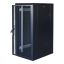 SystemG 19"cabinet 27U 600x800 glass front perated 800kg