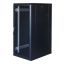 System G 19" cabinet 27U 600x800 perated  doors 800kg  black