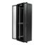 System G 19" cabinet 42U 600x800 perated doors 800kg  black