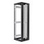 System G 19" cabinet 42U 600x800 perated doors 800kg  black