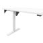 19" Vertical wall bracket, 2U, max 60kg, steel construction