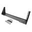 19" Vertical wall bracket, 3U, max 60kg, steel construction