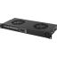 1U 19" fan package with 2 fans, thermostat, 230V, black
