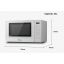 Panasonic NN-ST45KWEPG mikroaaltouuni, valkoinen