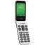 DORO LEVA E21, RED/WHITE Puhelin