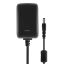 Virtasovitin, 100-240V AC 50/60Hz > 12V DC, 1A, 1,5m, musta