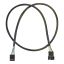 Extension cable for 4-pin fans 0.6m, black