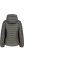 Alaska Down -naisten untuvatakki, Moss Brown